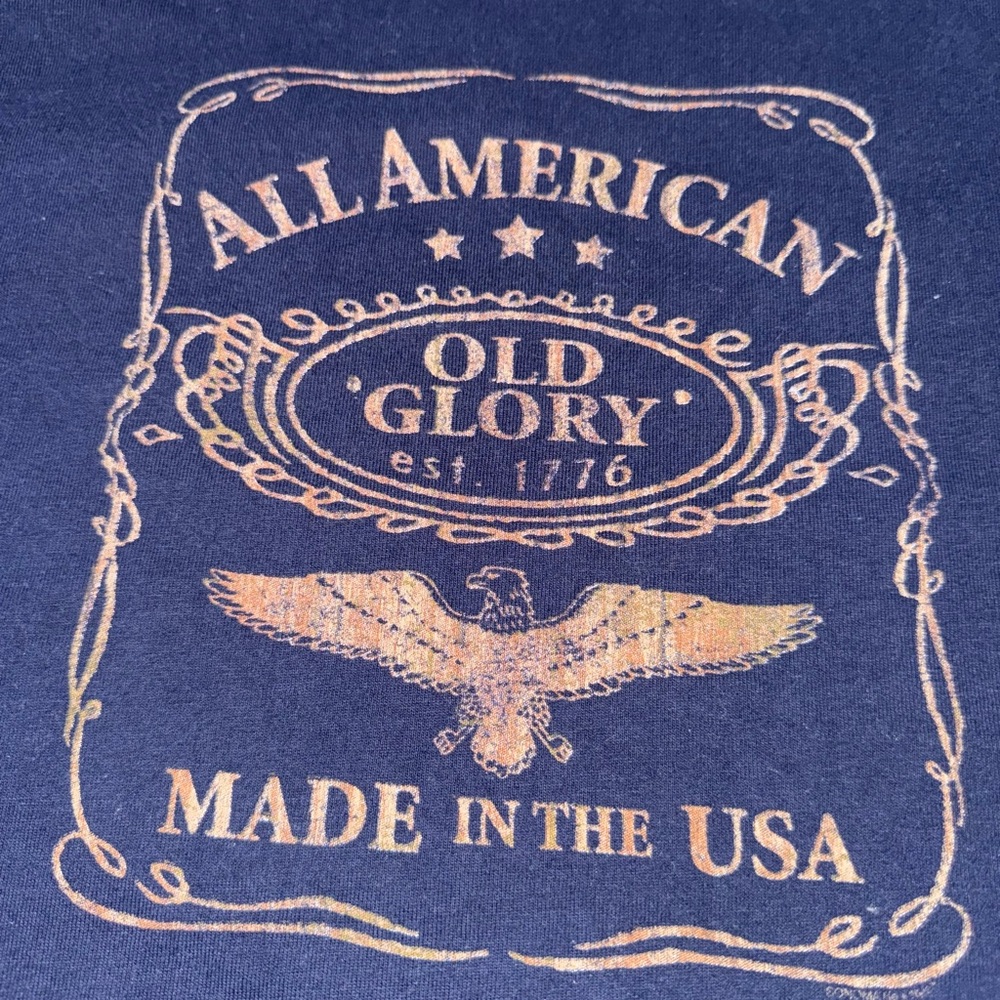 Blue tee - Picture 2 of 4